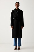 Weekend Max Mara пальто жіноче вовняне WKDRESINA чорне 2625016021600