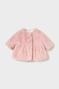 Mayoral Newborn палто от еко пух за бебе розово 2406