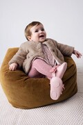 Mayoral Newborn παλτό με συνθετική γούνα βρεφικό μπεζ 2406