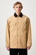 Carhartt WIP OG Chore Coat krótka kurtka bawełniana męska beżowa I035613