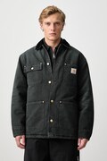 Carhartt WIP OG Chore Coat krótka kurtka bawełniana męska zielona I035613
