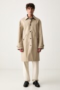 Tommy Hilfiger prochowiec męski bawełniany beżowy MW0MW43527