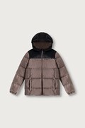 Columbia bunda dětská Puffect hnědá 2096272
