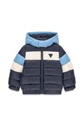 Guess prošívaná bunda dětská námořnická modř N6BL04 W4114