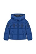 Guess kurtka zimowa dziecięca niebieska N6BL01 W4104