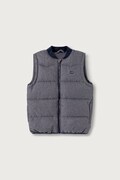 Levi's bezrękawnik dziecięcy BATWING EMB PUFFER VEST niebieski 9ER931