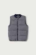 Levi's bezrękawnik dziecięcy BATWING EMB PUFFER VEST niebieski 9ER931
