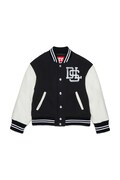 Diesel kurtka varsity dziecięca JBAND JACKET czarna J02997