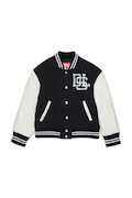 Diesel kurtka varsity dziecięca JBAND JACKET czarna J02997