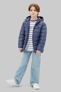 Calvin Klein Jeans giacca trapuntata per bambini violetta LVCKTJM15B