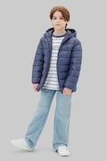 Calvin Klein Jeans giacca trapuntata per bambini violetta LVCKTJM15B