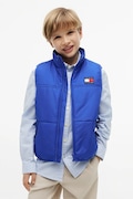 Tommy Hilfiger vestă pentru copii albastră KB0KB10532