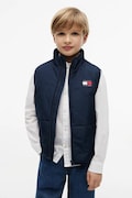 Tommy Hilfiger vestă pentru copii bleumarin KB0KB10532