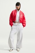 Nike Sportswear bomberka dziecięca z imitacji skóry Therma-FIT czerwona IF5903.657