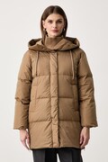 Weekend Max Mara kurtka puchowa damska WKDNEWBEMBO brązowa 2625496082