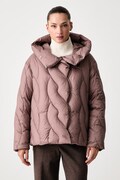 Blauer kurtka puchowa damska brązowa BLDC03205