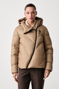Blauer kurtka puchowa damska brązowa BLDC03142