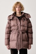 Blauer kurtka puchowa damska brązowa BLDB03438