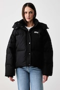 Karl Lagerfeld kurtka puchowa damska czarna B3W15002