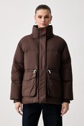Max&Co. kurtka puchowa damska DOVERE brązowa 2626486044200