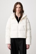 Lacoste kurtka puchowa damska beżowa BF8434