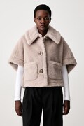 Max Mara дощовик жіночий з вовною бежевий 2624736242600