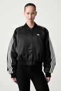 adidas Originals bunda dámska Satin Bomber čierna KT2648