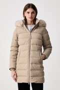 Tommy Hilfiger páperová bunda dámska béžová WW0WW51563