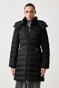 Tommy Hilfiger długa kurtka damska czarna WW0WW51111