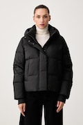 Tommy Hilfiger péřová bunda dámská černá WW0WW51515