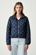 Tommy Hilfiger kurtka puchowa damska granatowa WW0WW49855