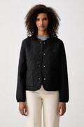 Tommy Hilfiger μπουφάν γυναικείο μαύρο WW0WW51541