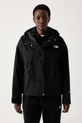 The North Face kurtka przeciwdeszczowa damska Reign czarna NF0A8JR1KX71