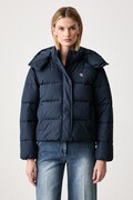 Calvin Klein Jeans kurtka pikowana damska granatowa LV047H504G