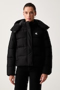 Calvin Klein Jeans kurtka pikowana damska czarna LV047H504G