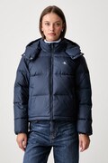 Calvin Klein Jeans geacă cu puf pentru femei bleumarin LV047H500G