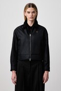 Fred Perry átmeneti kabát női fekete J3116
