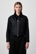 Fred Perry átmeneti kabát női fekete J3116