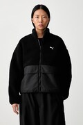Puma krótka kurtka damska Sherpa czarna 694567