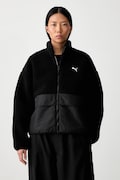 Puma krótka kurtka damska Sherpa czarna 694567