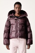 Pinko kurtka pikowana damska bordowa 105656 A3FI