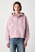 Carhartt WIP W Hooded Painter bluza rozpinana bawełniana damska różowa I036842