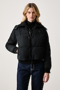 Guess prešívaná bunda dámska VIRGINIA čierna V6BL09 W4391