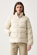 Guess geacă matlasată pentru femei bej V6BL06 W4302