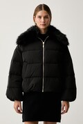 Twinset kurtka puchowa damska czarna 262TP2360