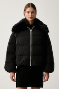 Twinset kurtka puchowa damska czarna 262TP2360