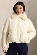 Polo Ralph Lauren πουπουλένιο μπουφάν γυναικείο μπεζ 211A97141