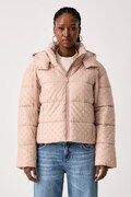 Guess kurtka pikowana damska NEW DAISY różowa W6BL56 W4195