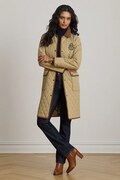 Lauren Ralph Lauren kurtka pikowana damska beżowa 297P18059