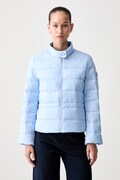 Tommy Hilfiger péřová bunda dámská modrá WW0WW51094